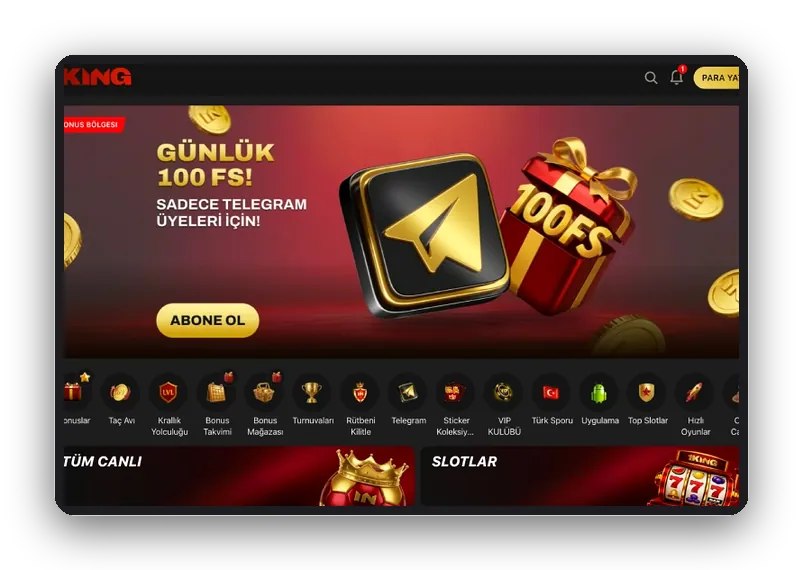 Telegram kanalı Telegram kanalı bannerı görünümü: kâğıt uçak simgesinin yanında 100 FS etiketli hediye kutusu