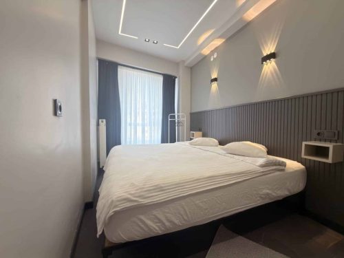 Lüks apart daire yatak odası görünümü